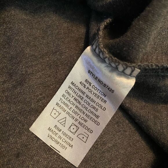 Ocean Drive Sz Medium Crop Top Shirt Long Sleeve Rainbow Women’s Florida beach - Picture 8 of 11